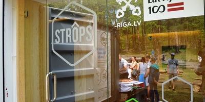 Video: Vasarā Ķengaragā un Ziepniekkalnā darbosies mobilās kultūrtelpas “Strops”
