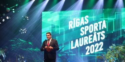 Labāko sportistu godināšana pasākumā "Rīgas sporta laureāts 2022"