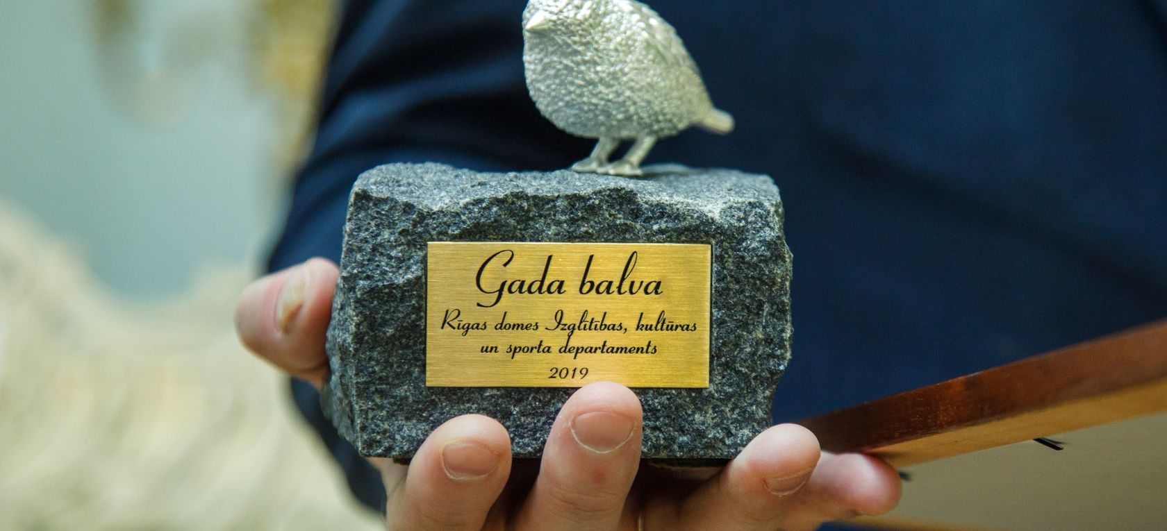 Rīgā pasniegtas gada balvas kultūrā "Baltais zvirbulis 2019"