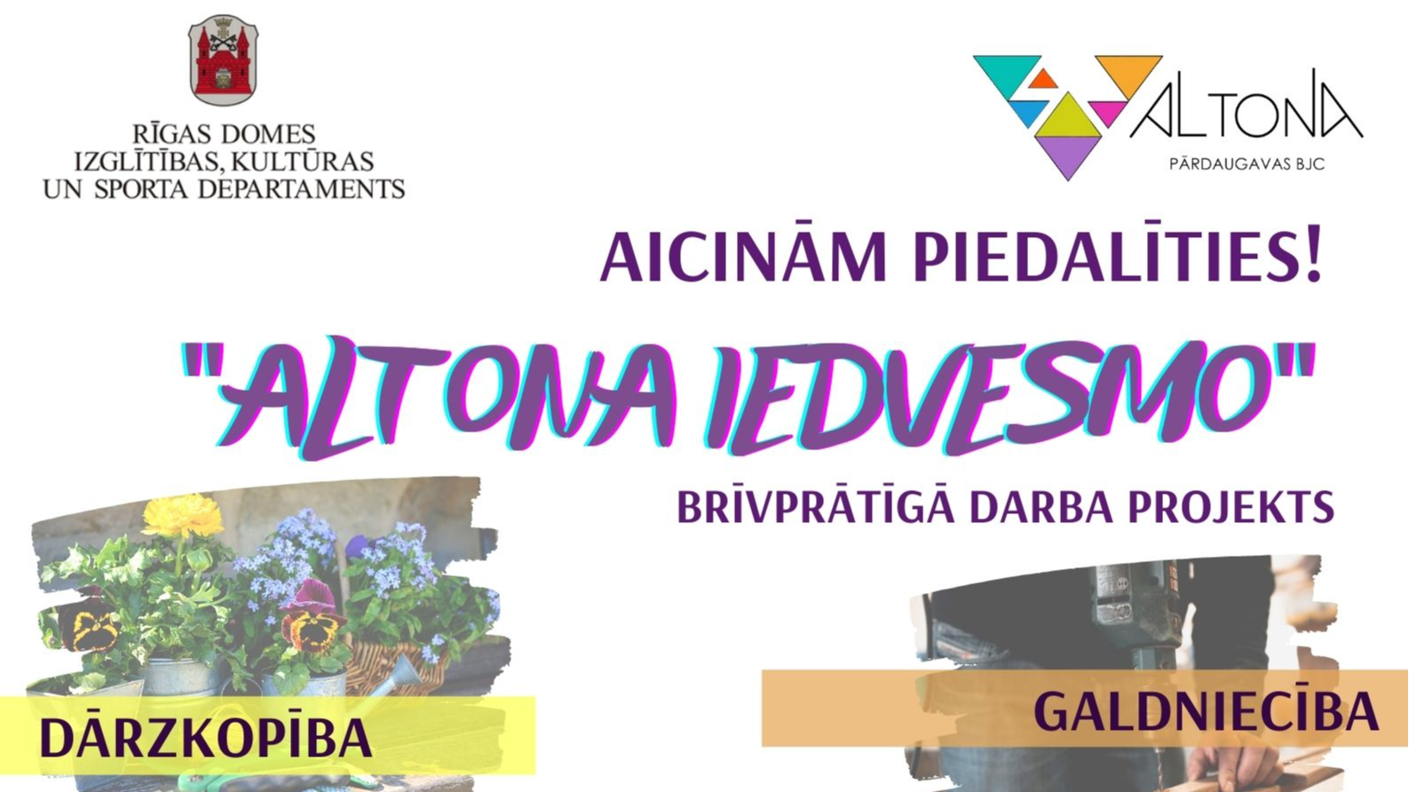 Brīvprātīgā darba attīstības projekts "Altona iedvesmo!"