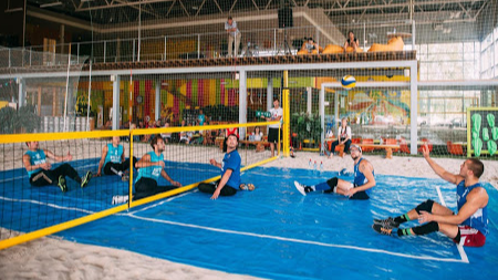 Starptautiskais turnīrs "Riga beach sitting volley Cup 2020" pludmales sēdvolejbolā