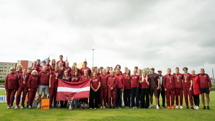 RSS  “Arkādija” vieglatlētiem vairākas godalgas Latvijas uzvarā Baltijas čempionātā junioriem