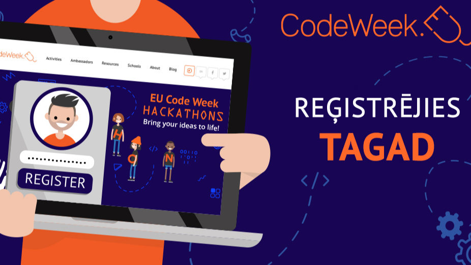 Skolēni aicināti piedalīties ES Programmēšanas nedēļas hakatonā 