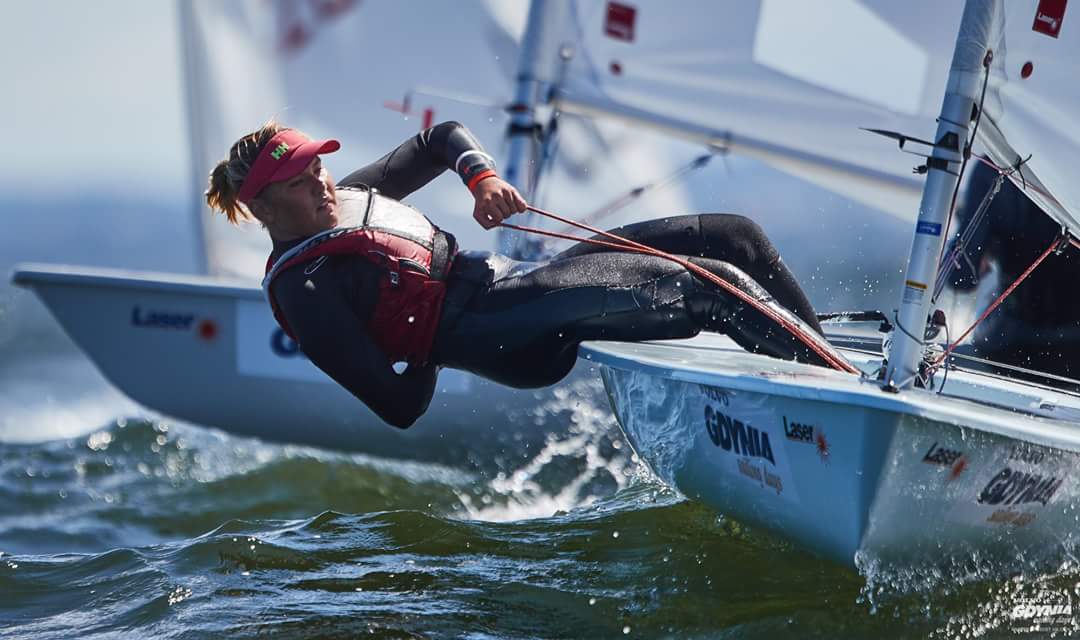 Agijas Ēlertes veiksmīgais starts 2018. gada Pasaules čempionātāU21burāšanā 