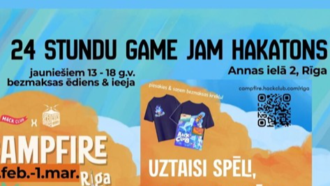 RTJN "Annas 2" telpās notiks hakatons