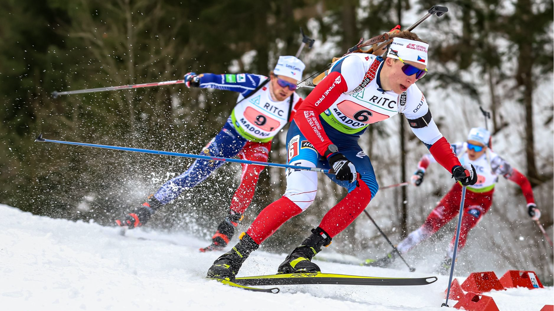  Ar stafetēm turpinās Eiropas junioru čempionāts biatlonā 