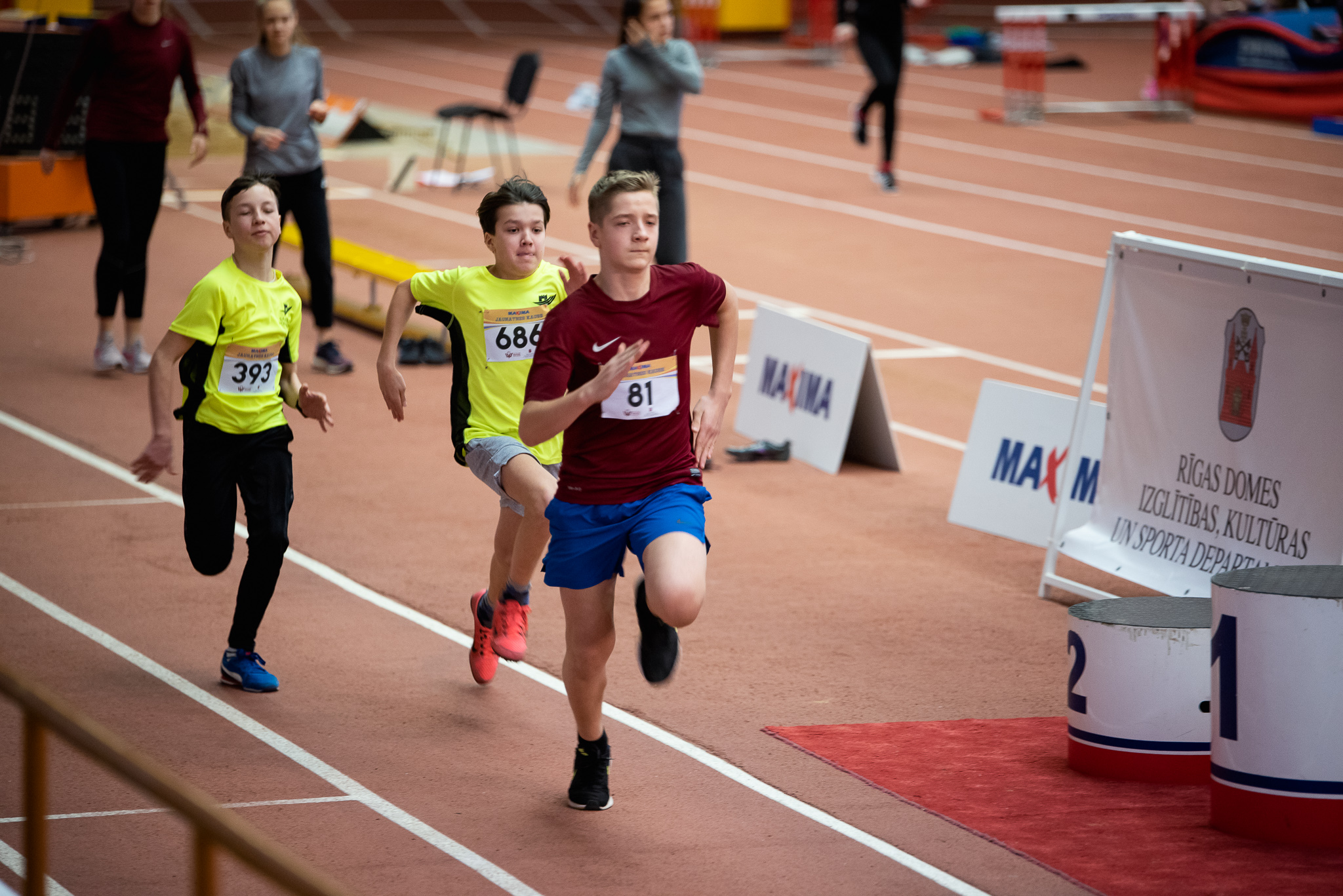 Vairāk nekā 650 jaunie vieglatlēti piedalījušies sacensībās “Maxima jaunatnes kauss”