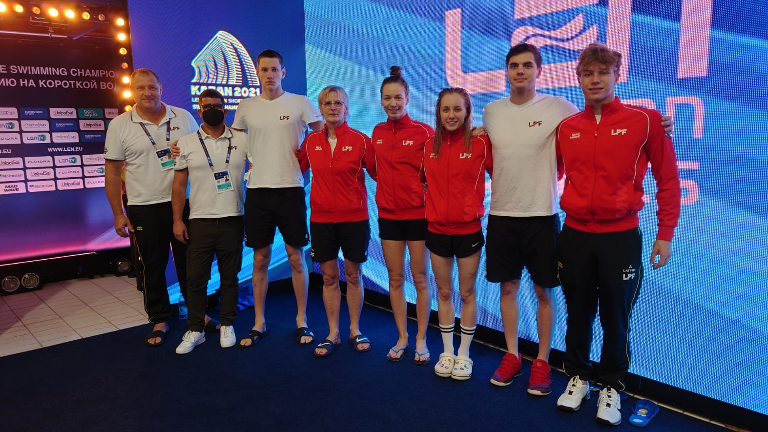 Latvijas peldētājiem veiksmīgs starts Eiropas čempionātā