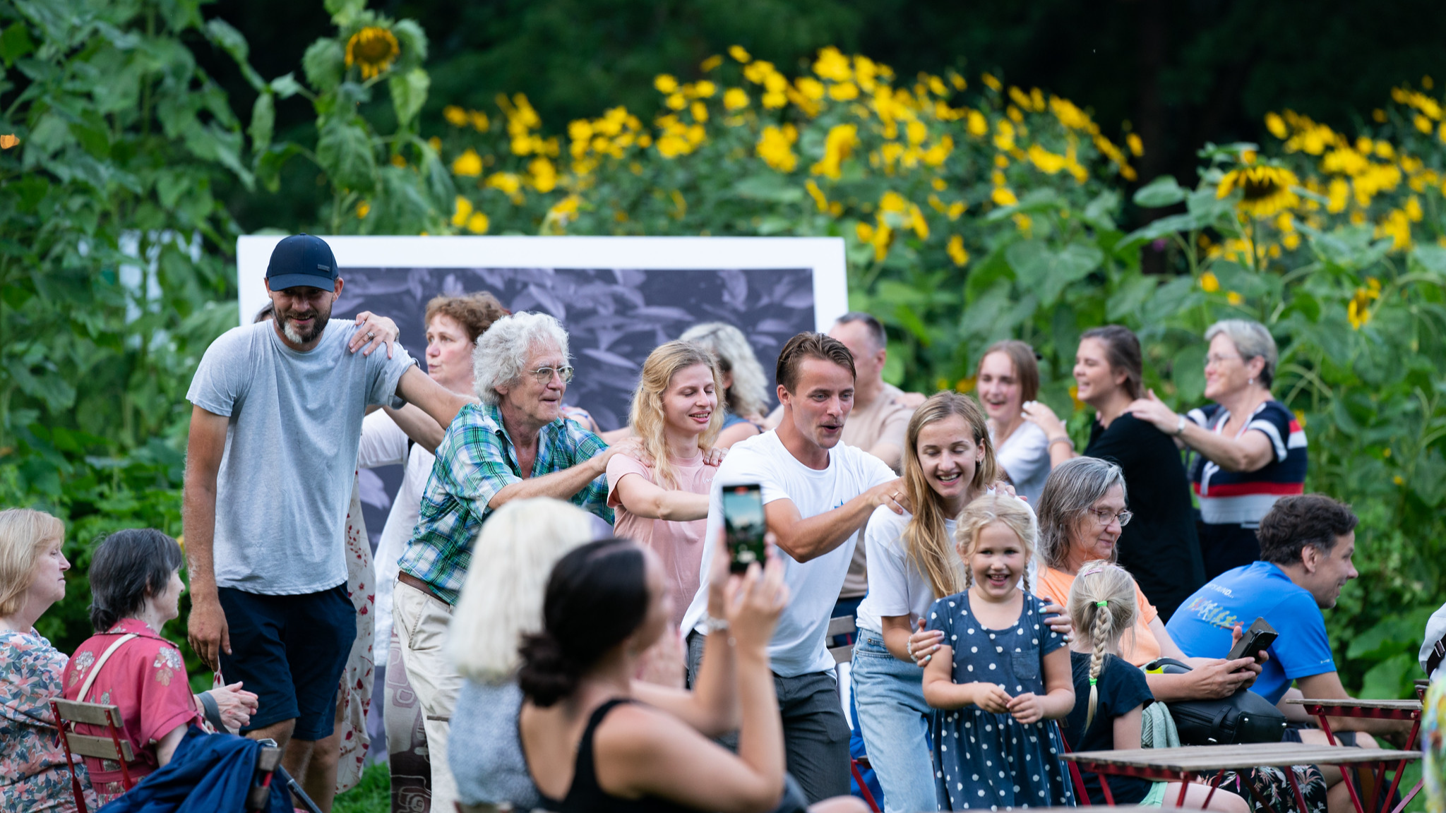 Apkaimju svētkos Nordeķu parkā 2023. gadā