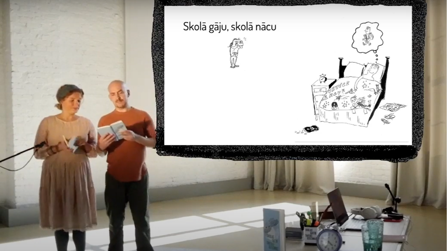 Rīgas skolēnu radošo darbu krājums “Skolas gaitu tautasdziesmas”