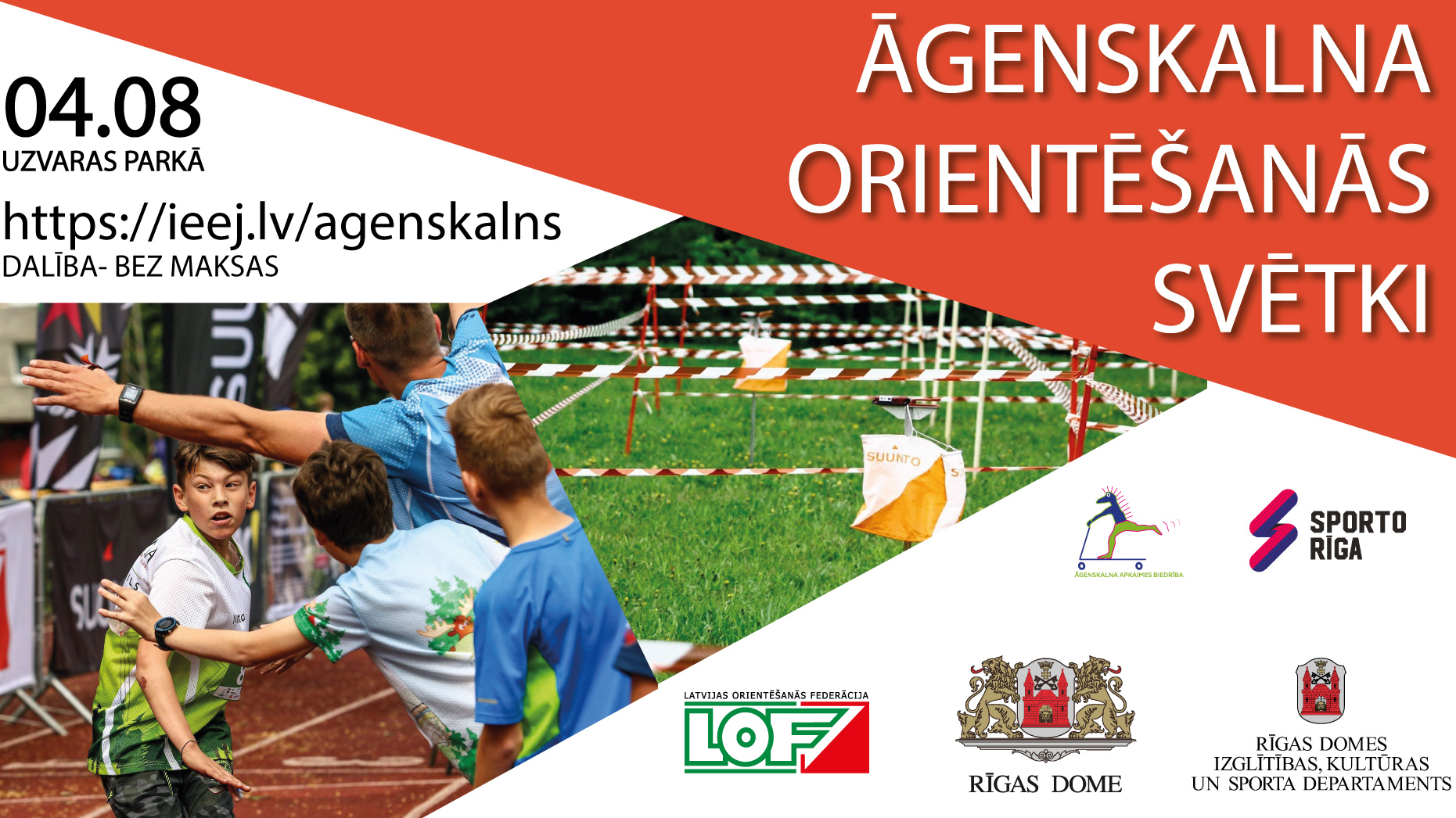 Izbaudi orientēšanās svētkus Āgenskalnā!