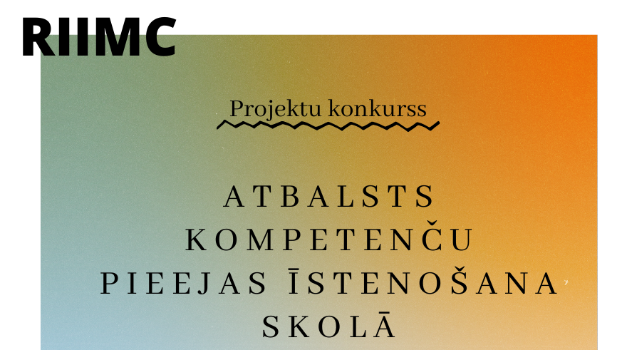 Aicinām skolas pieteikties projektu konkursam!