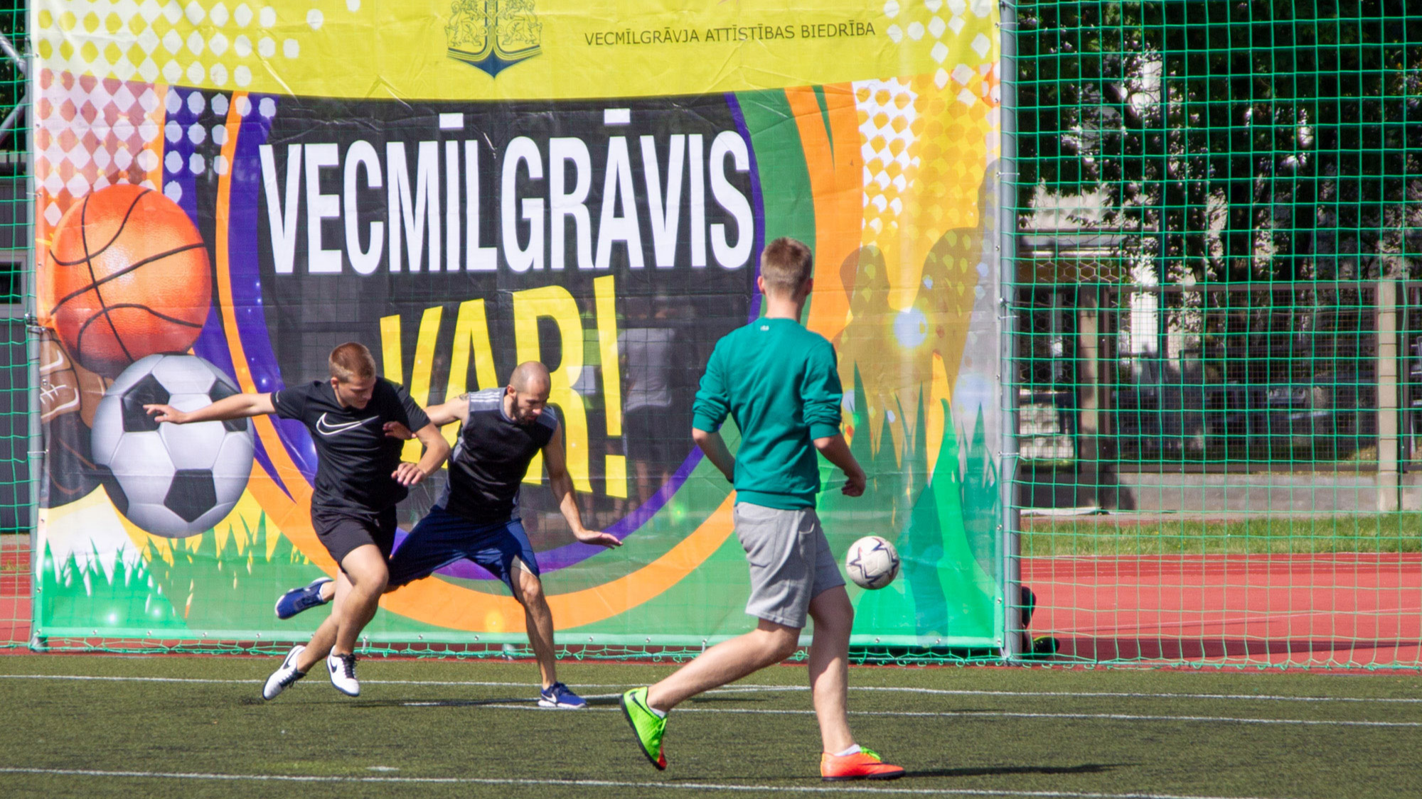 Vecmīlgrāviešu iecienītākie sporta veidi – trīscīņa un mini futbols
