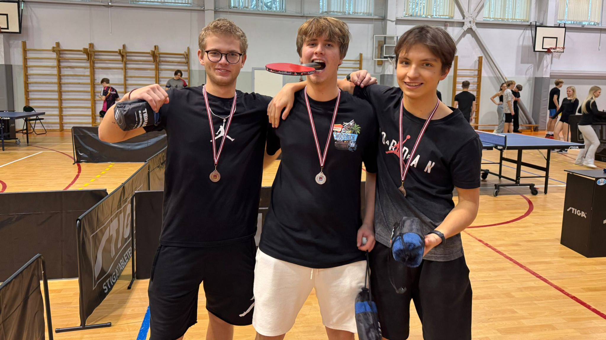 Rīgas skolu atklātās komandu sacensības galda tenisā