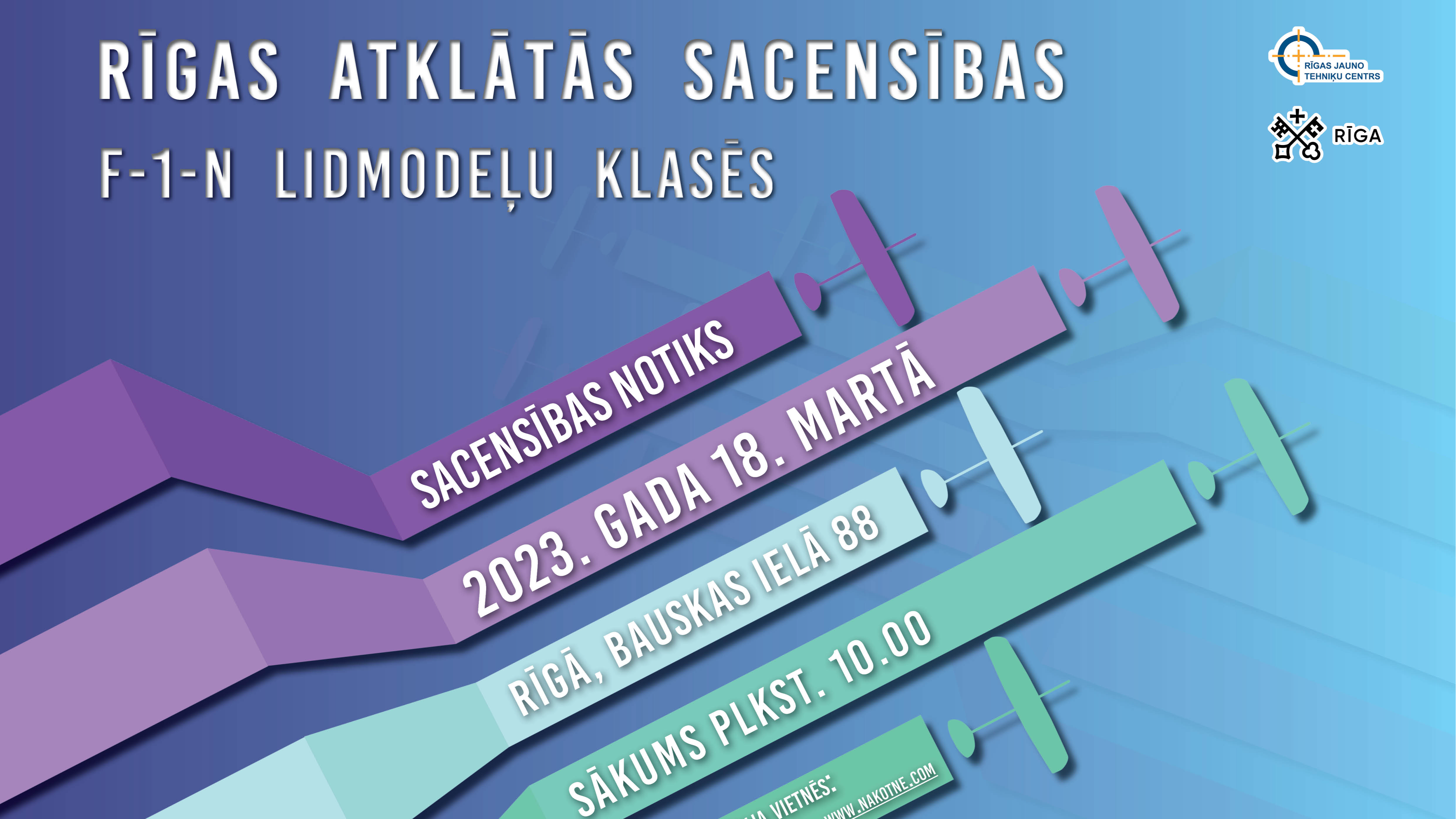Rīgas atklātās sacensības F-1-N klases lidmodeļiem