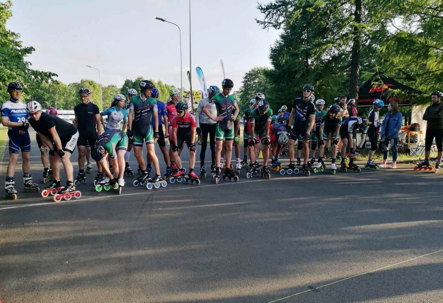 Znotiņš un Irbe ātrākie skrituļslidošanas sprintā “Skibox balva” 2. posmā 