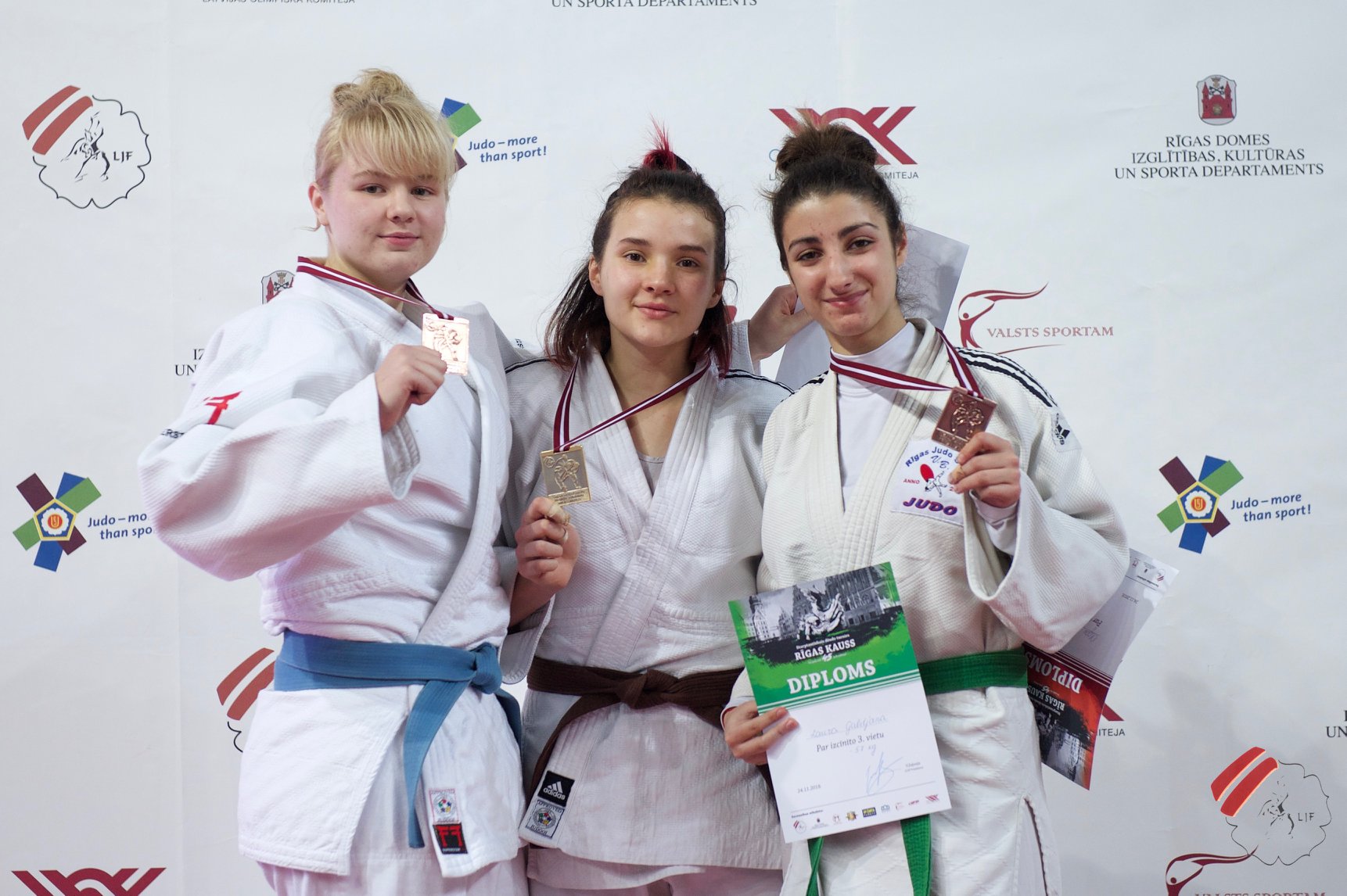 Norisinājies Starptautiskais džudo turnīrs Rīgas kauss 2018