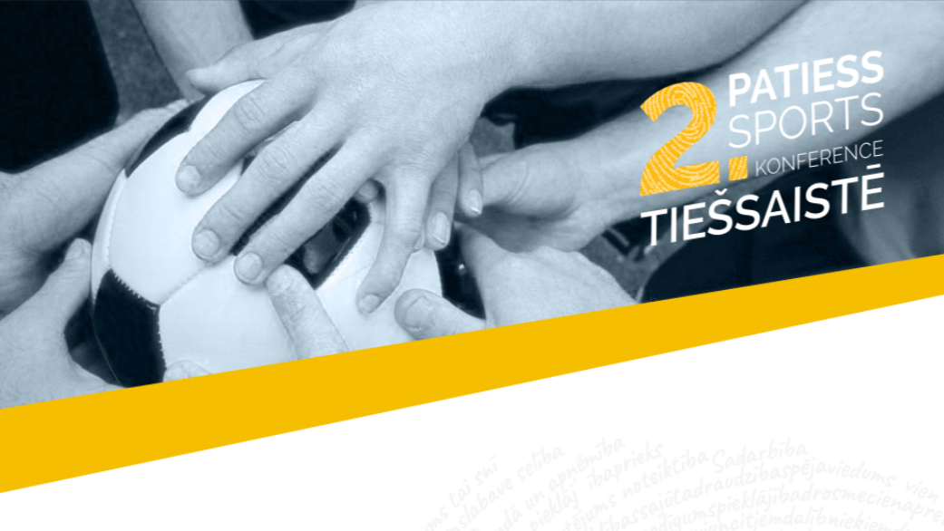 Antidopinga konference “Patiess Sports” sporta profesionāļiem un treneriem notiks tiešsaistē