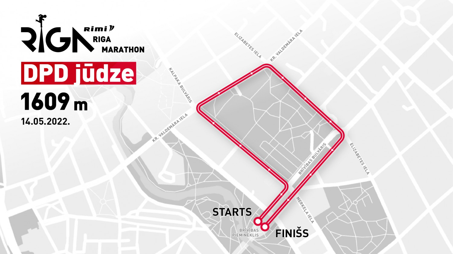 Rimi Rīgas maratonā debitēs jūdzes skrējiens "Dpd jūdze" 