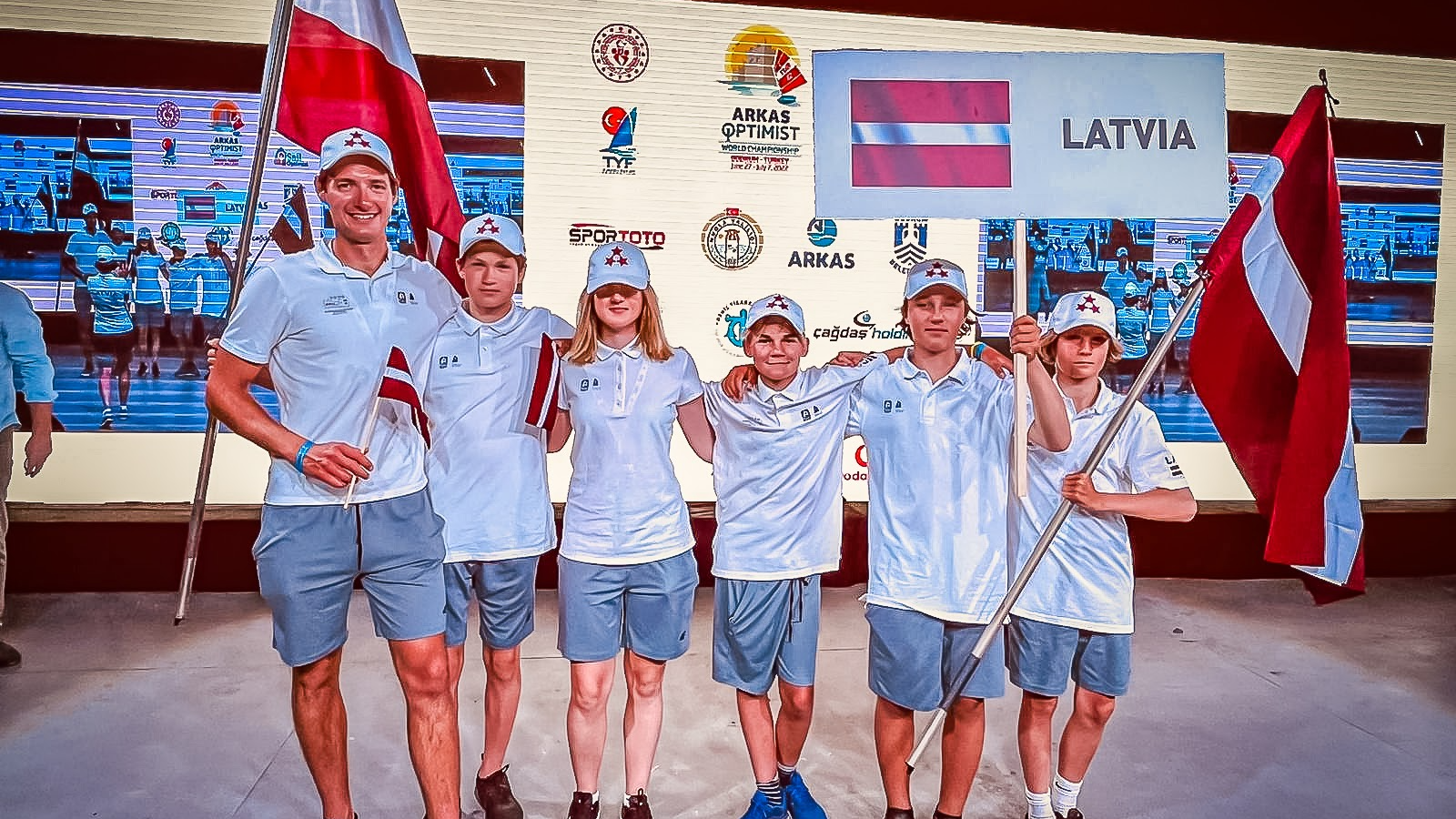 Noslēdzies Pasaules čempionāts Optimist klasē burāšanā