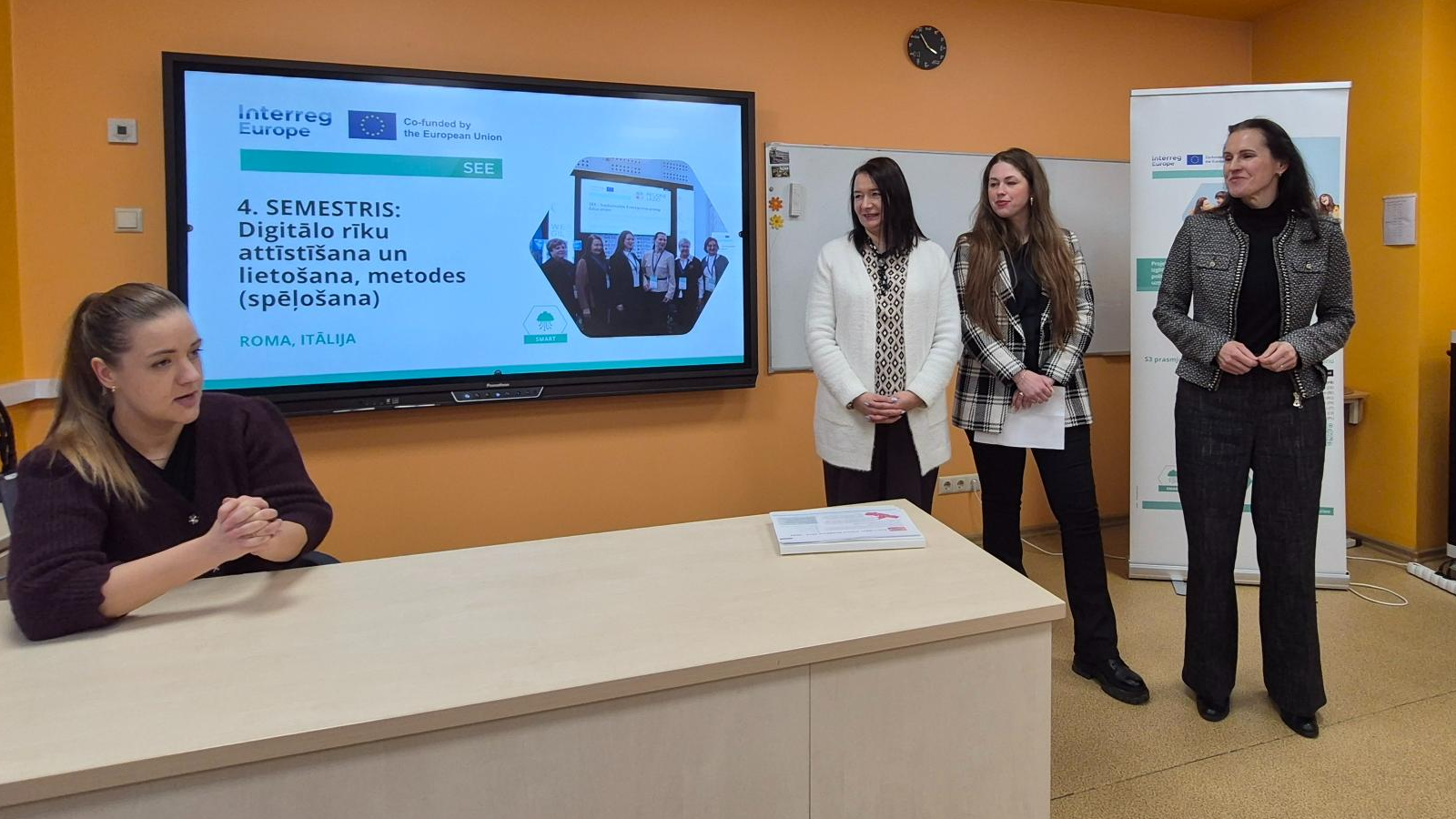 Rīgā notikusi starptautiska projekta tikšanās par ilgtspējīgu uzņēmējdarbības izglītību skolās