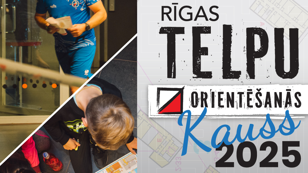 Piesakies Rīgas Telpu orientēšanās kausam
