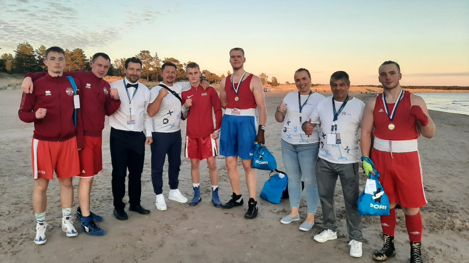 Noslēdzies starptautiskais Rīga-Pori boksa turnīrs “Yyteri Becah Boxing night”