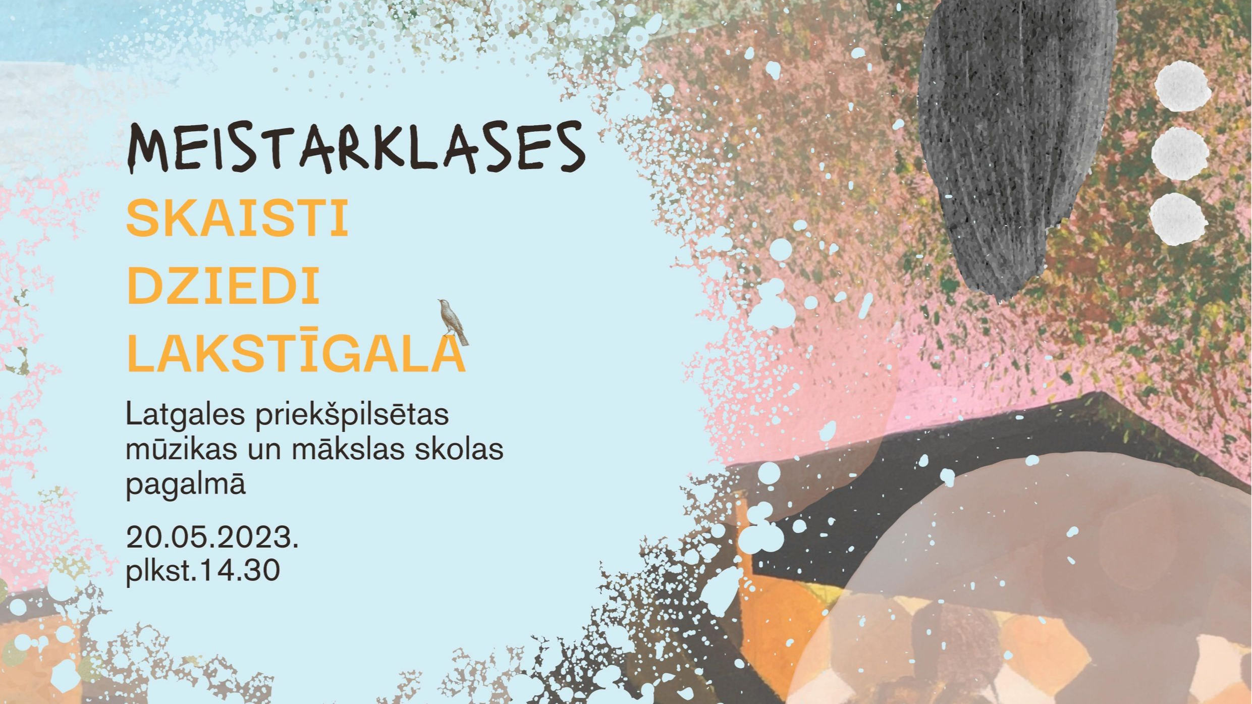 Aicina piedalīties meistarklasēs "Skaisti dziedi lakstīgala"