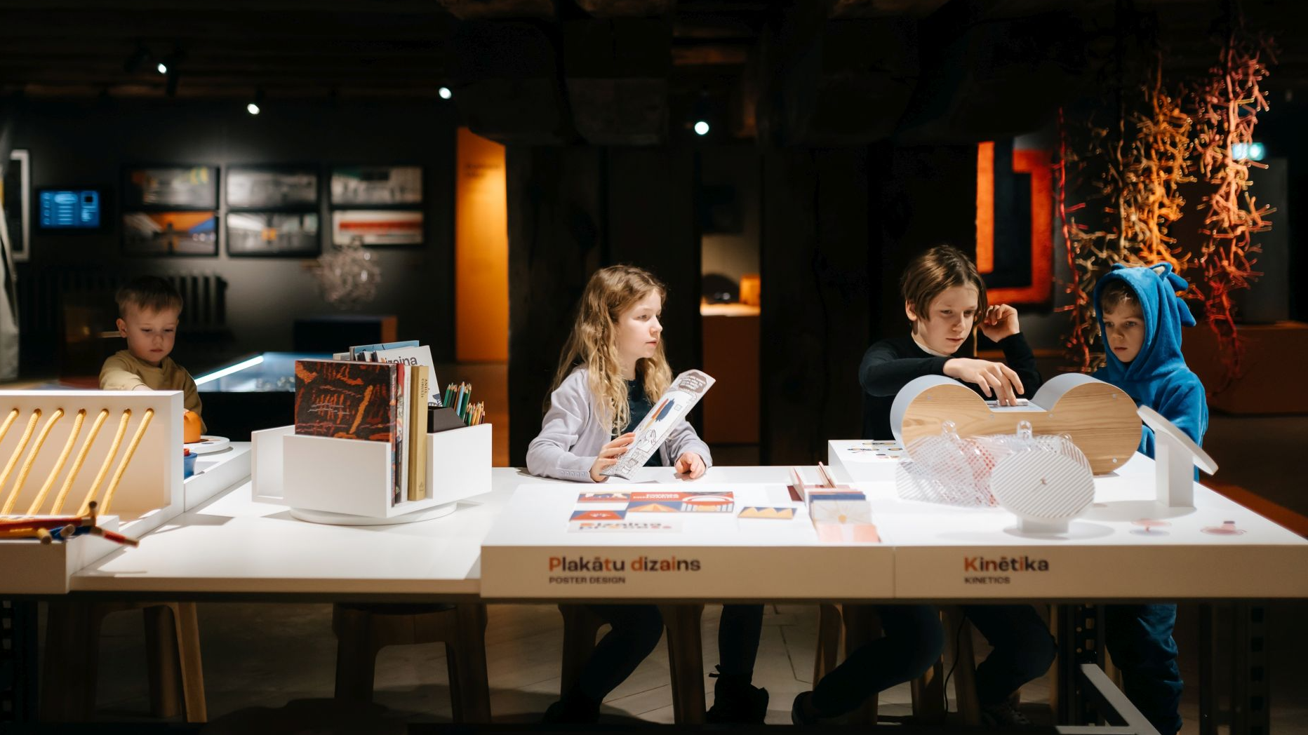 Dekoratīvās mākslas un dizaina muzejs piedāvā: "Dizaina studija bērniem"