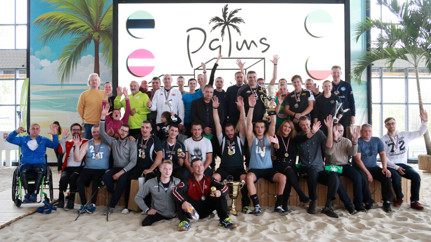 Starptautiskais pludmales sēdvolejbola turnīrs “Rīga Beach sittvolle Cup 2019“