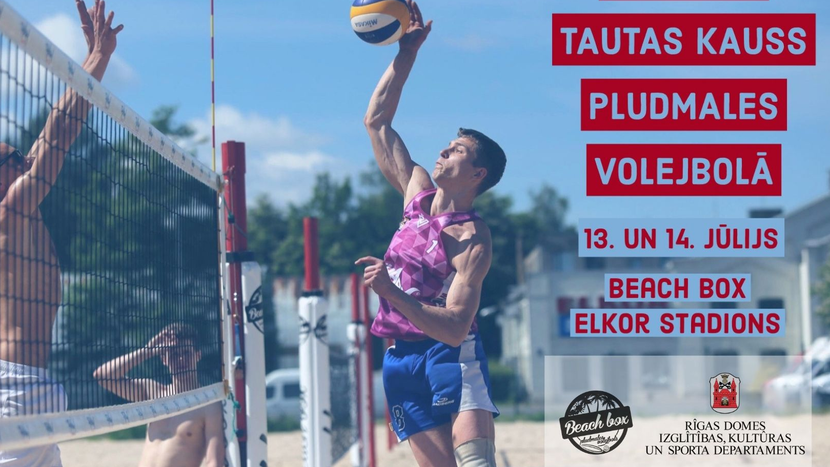  Beach Box ELKOR pludmales stadionā notiks tautu vienojošs turnīrs 