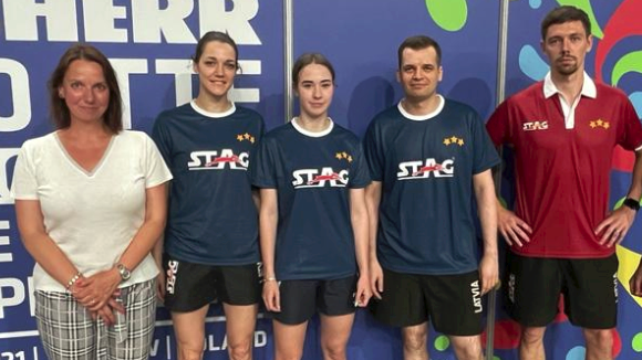 Norisinājies Eiropas individuālais čempionāts galda tenisā