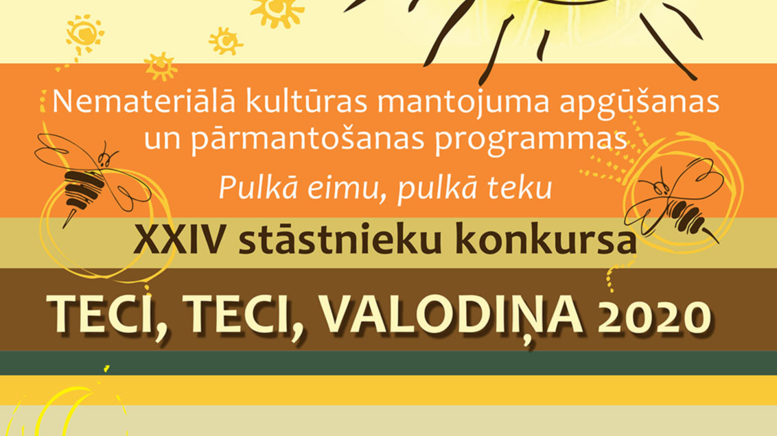 XXIV stāstnieku konkurss "Teci, teci, valodiņa 2020"