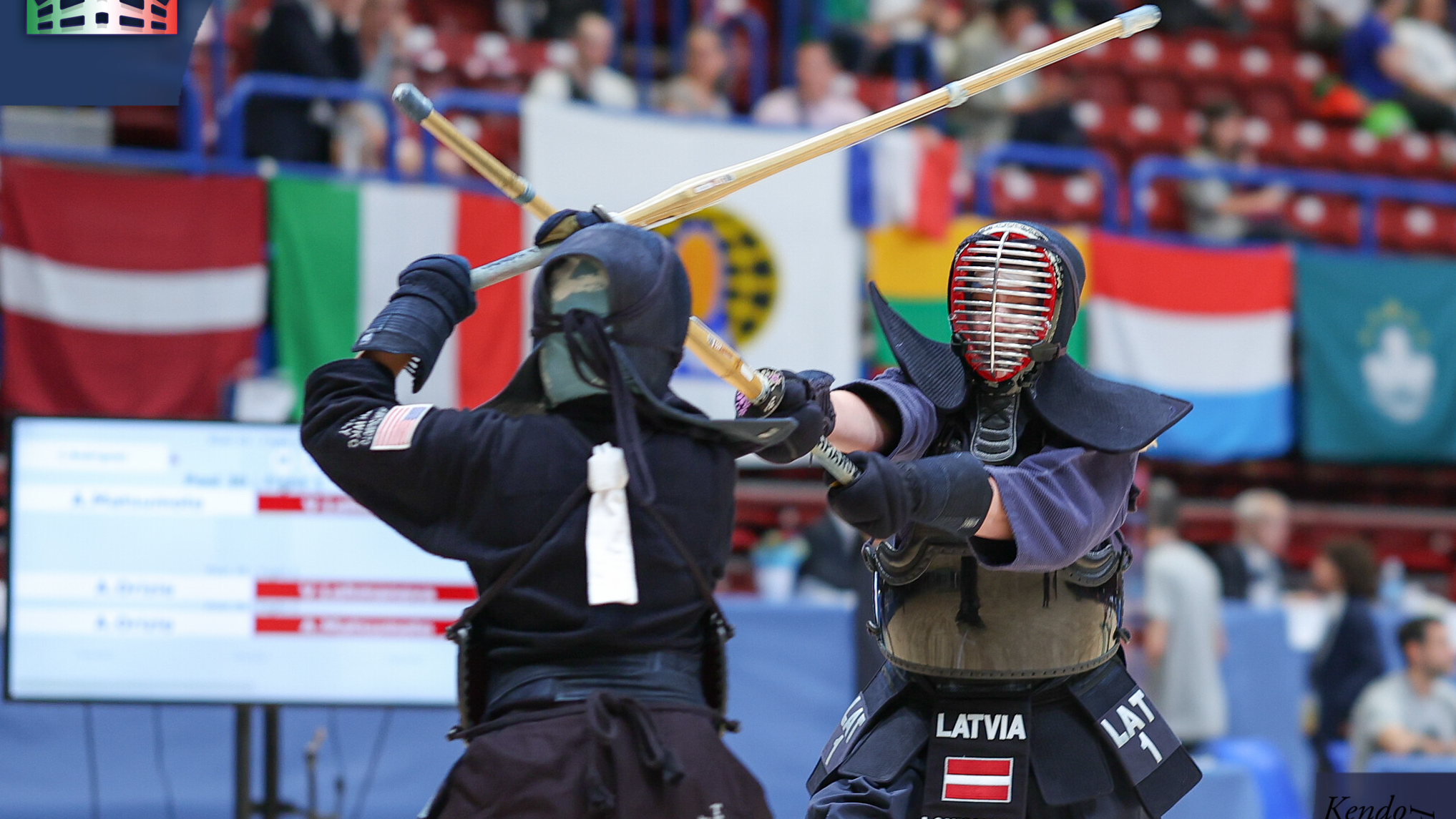 Kendo sacensību dalībnieces
