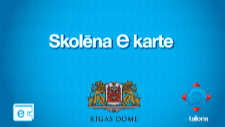 "Rīgas satiksme" aicina 1., 5. un 10. klašu skolēnu  vecākus noformēt Skolēna karti portālā www.eriga.lv