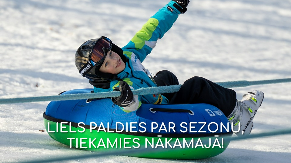 Mežaparka Lielās estrādes teritorijā atgriežas „Rīgas Sniega parks”