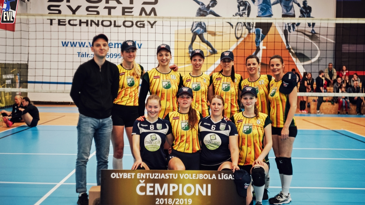 Noslēgušās entuziastu volejbola līgas sacensības