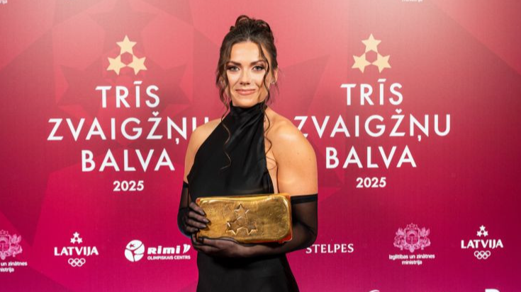 Rīdziniecei no RSS “Arkādija” Sietiņai Gada sportistes tituls un kopā ar arkādieti Kreišu gada vieglatlētu balva 