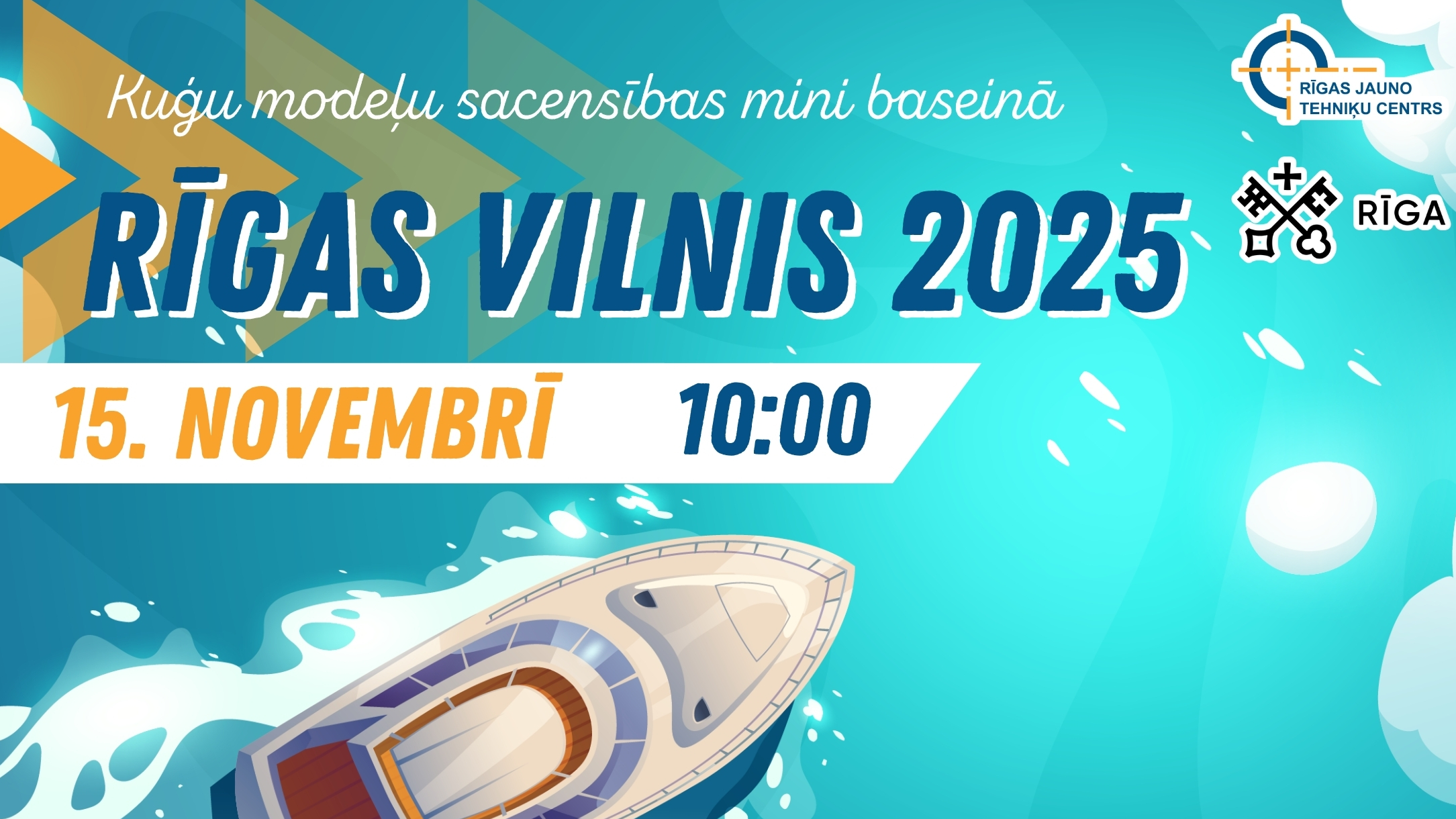 Kuģu modeļu sacensības “Rīgas vilnis 2025”