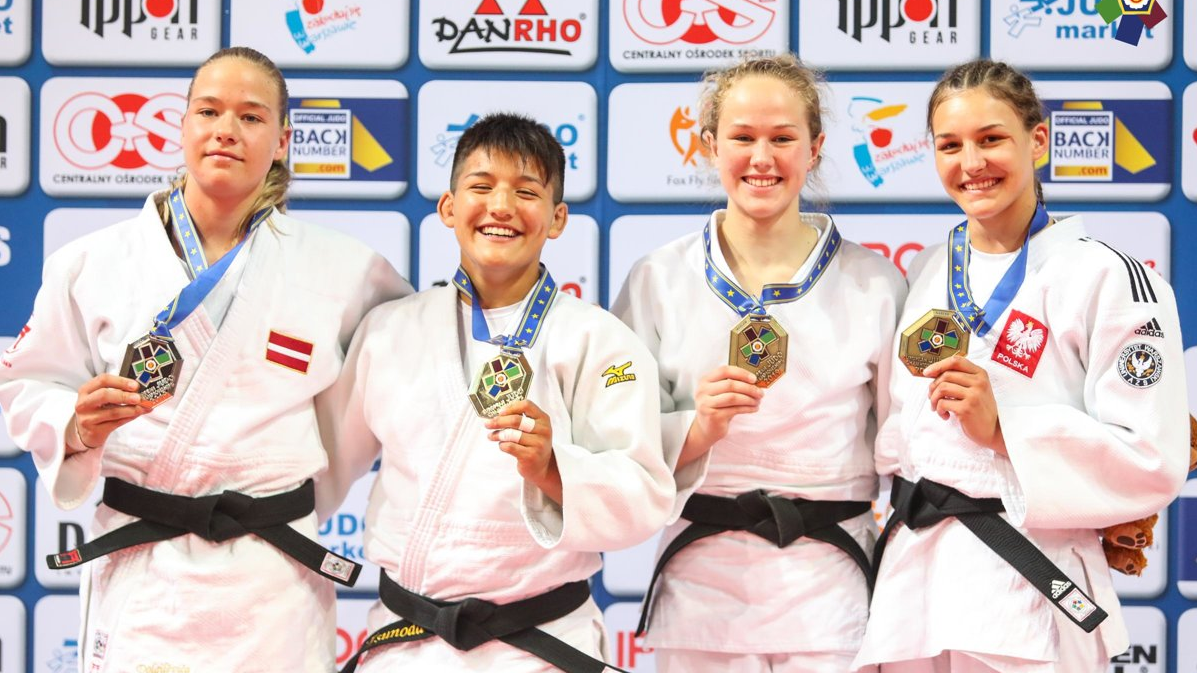 Una kļūst par Eiropas čempionāta kadetiem vicečempioni