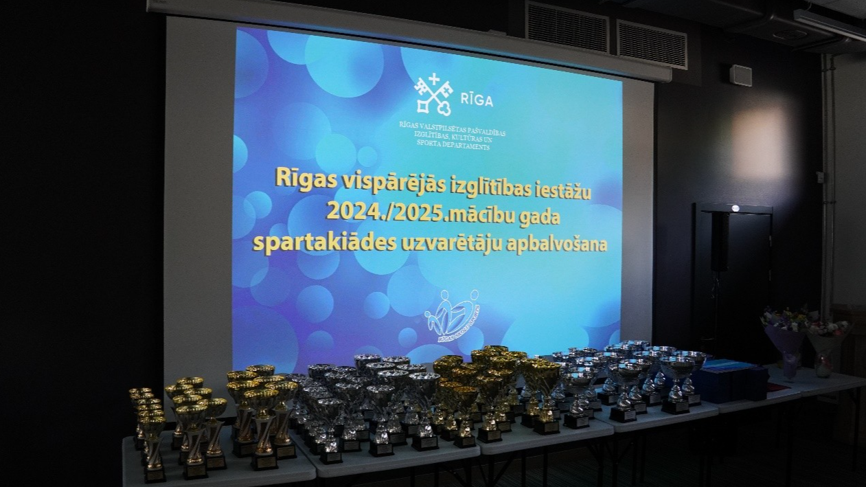 Rīgas vispārējās izglītības iestāžu 2024./2025.mācību gada spartakiādes uzvarētāji
