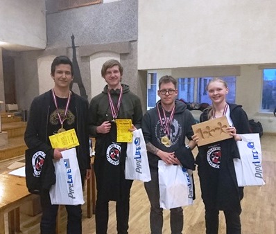 “Rīgas Skolēnu pils” audzēkņi plūc laurus Latvijas junioru čempionātā bridžā