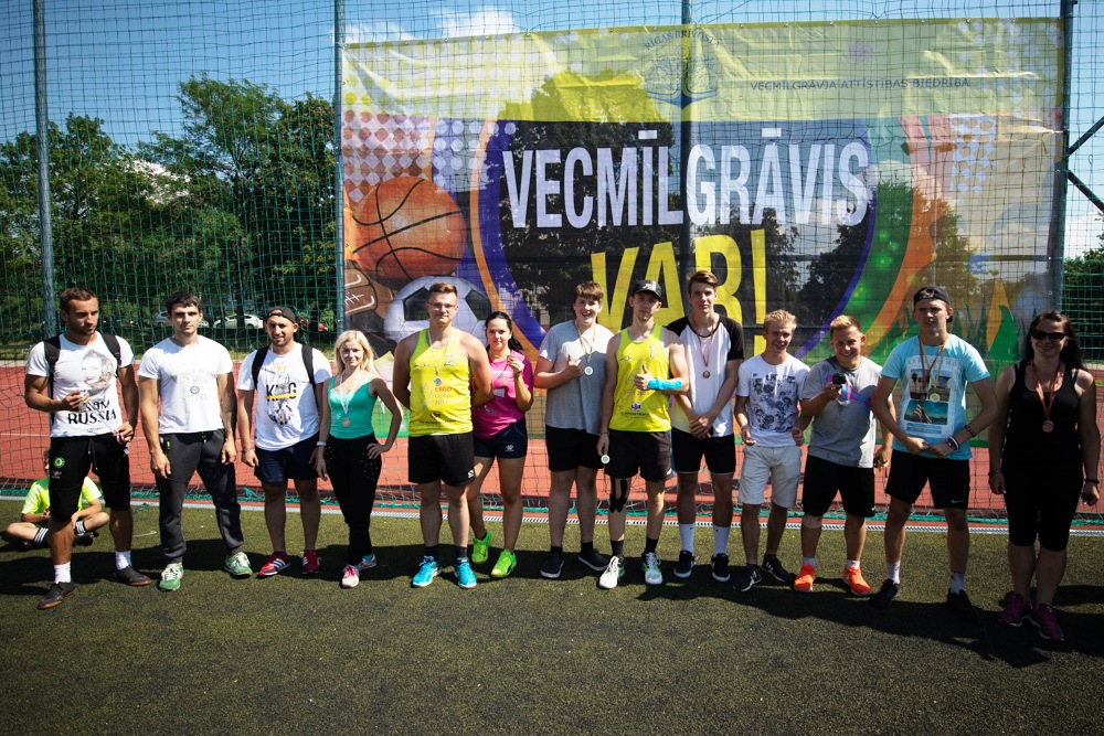 Vecmīlgrāvja trešo sporta spēļu uzvarētāji noskaidroti