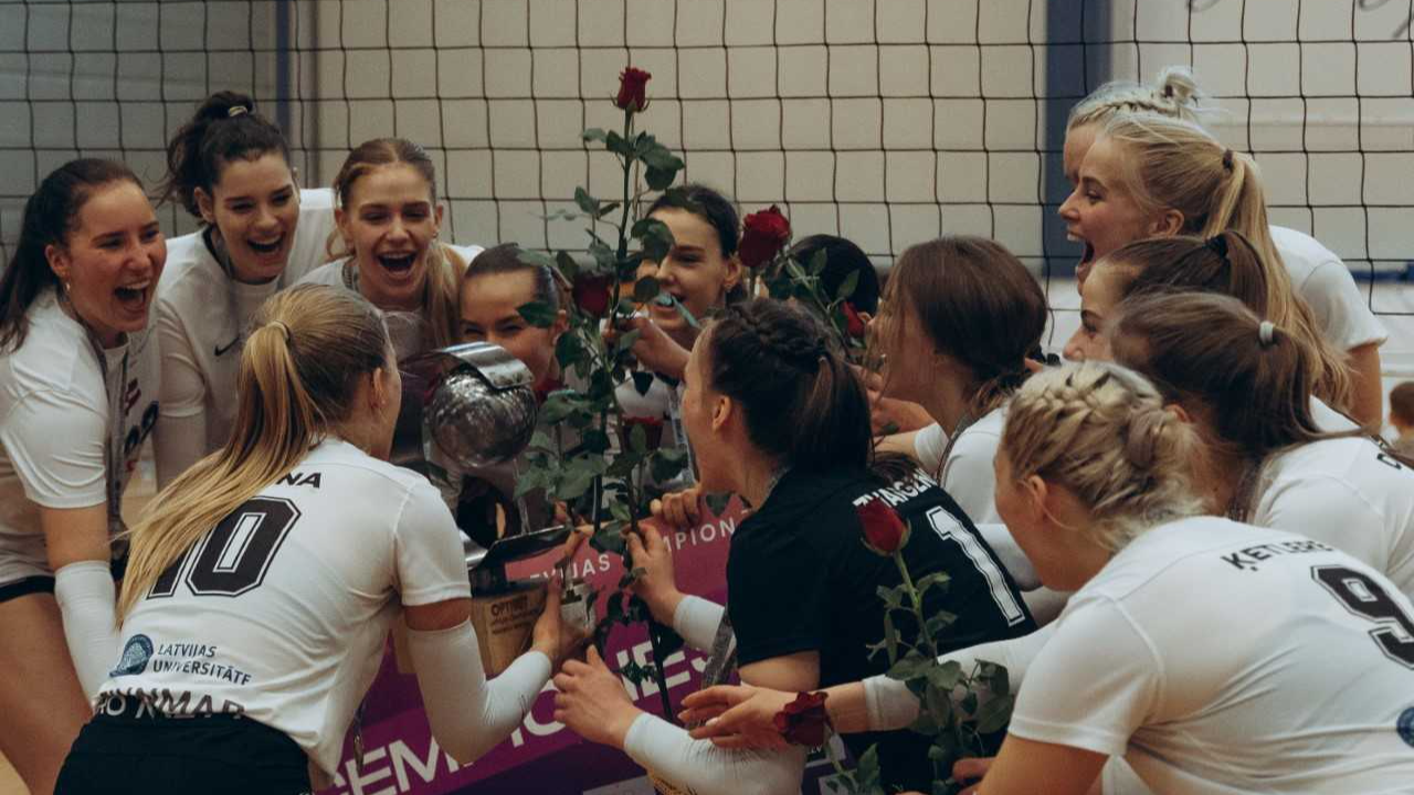 RVS/LU noslēdz sezonu ar 1.vietu Latvijas čempionātā