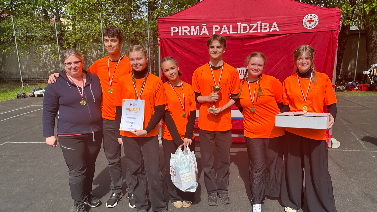 Pirmās palīdzības sacensības