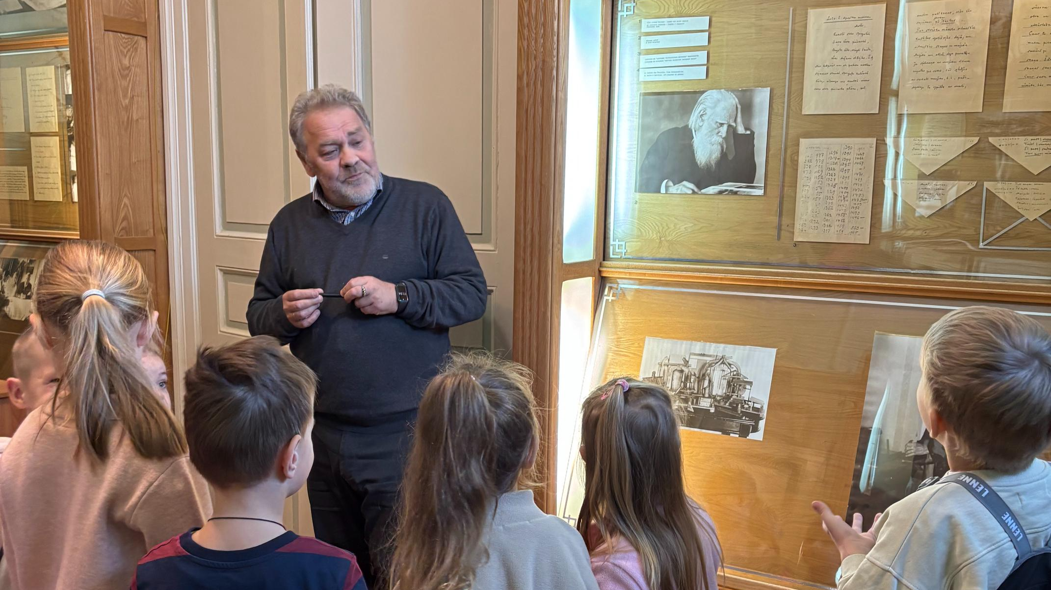 Rīgas 234. pirmsskolas izglītītības iestādes bērnu ceļojums uz Krišjāņa Barona muzeju