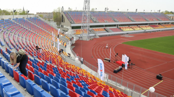 Norisinājies LSC stadiona skriešanas seriāla 1.posms