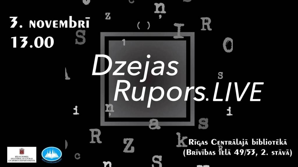 Dzejas Rupors. LIVE