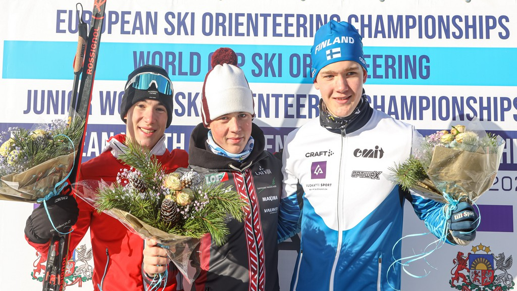 Ziemas orientēšanās sacensību 1. dienā Latvijai zelts Eiropas jauniešu čempionātā, elitē uzvar zviedrs un igauniete 