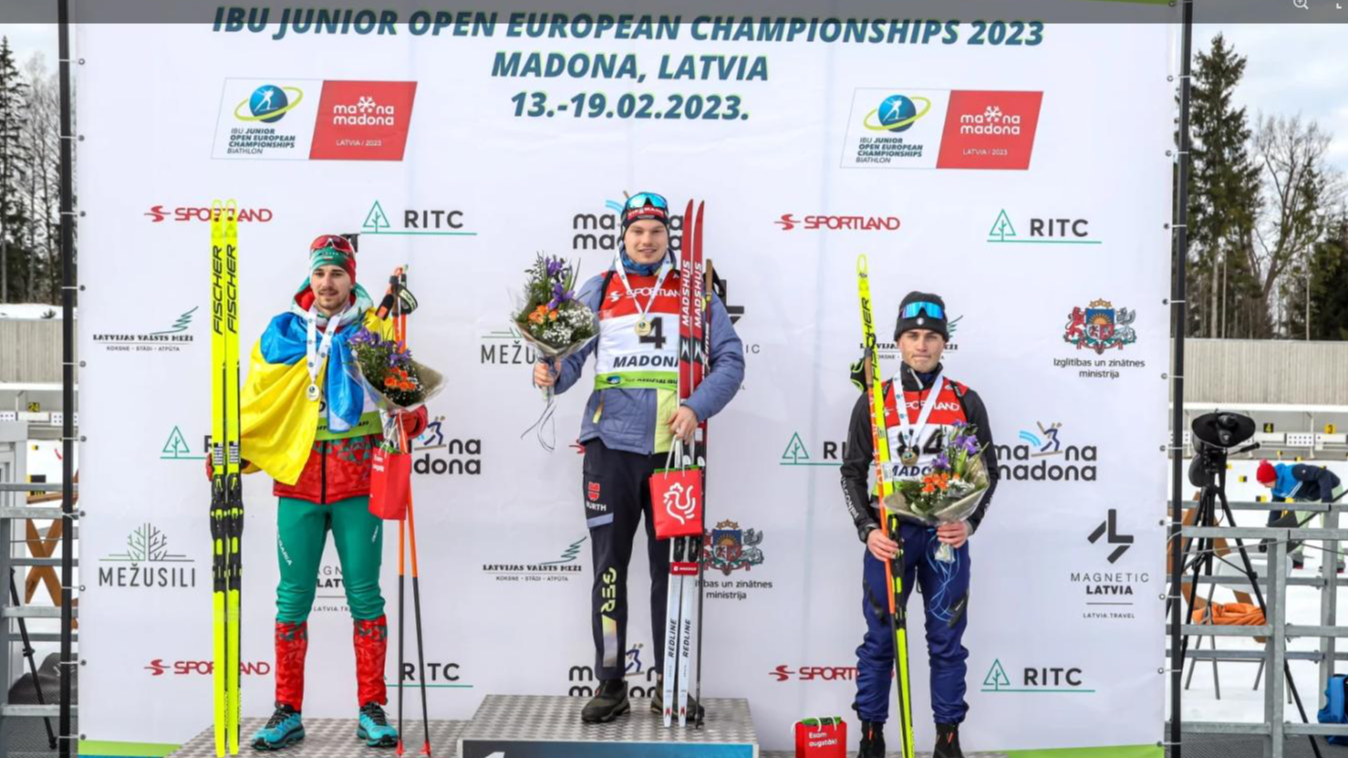 Ar individuālo distanci Madonā atklāts Eiropas junioru čempionāts biatlonā 